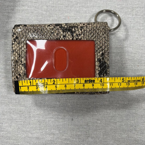 Nine West Snakeskin Print Purse with Matching Coin Purse - Picture 10 of 11